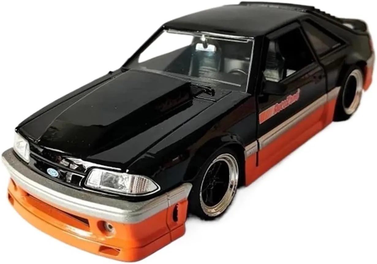 1 24 for Ford Mustang GT Sports Car Diecast Alloy Car Model Miniature Collection Displays Ornaments Motor Vehicles Toys