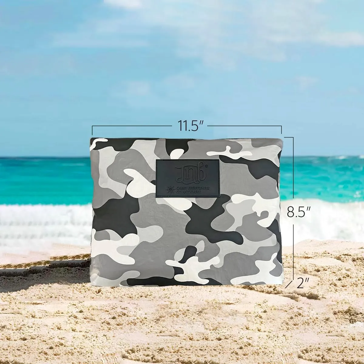 100% Coated Tyvek Material, Beach Pouch, Waterproof Pouch for Beach, Makeup Pouch, Wet Dry Bag,Clutch