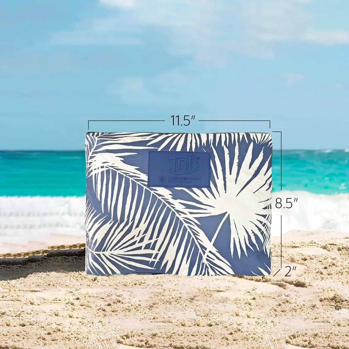 100% Coated Tyvek Material, Beach Pouch, Waterproof Pouch for Beach, Makeup Pouch, Wet Dry Bag,Clutch