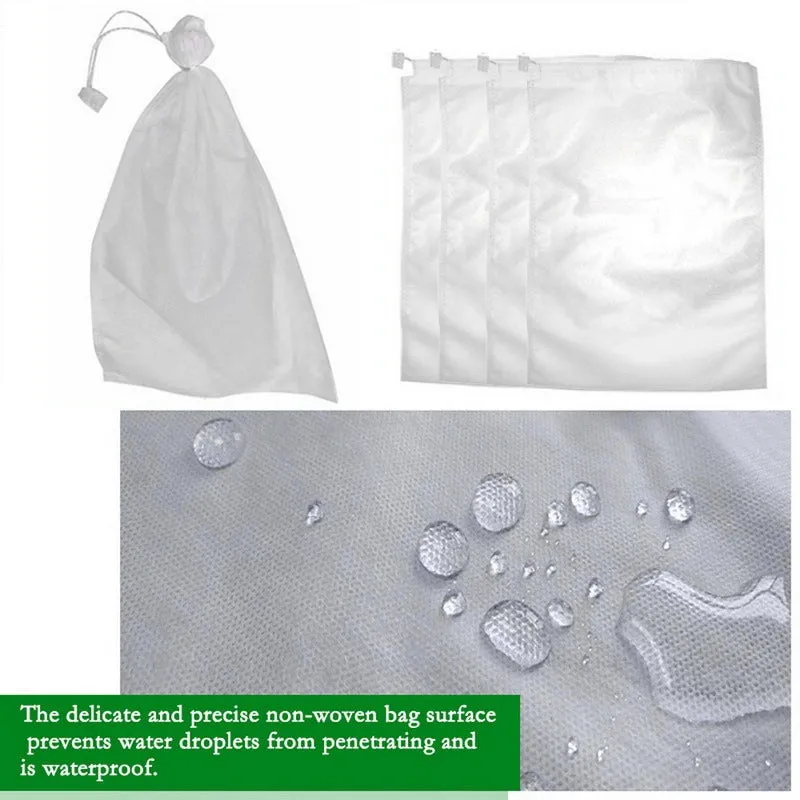100PCS Net Bag for Garden Plant Fruit Protect Vegetable Pest Control