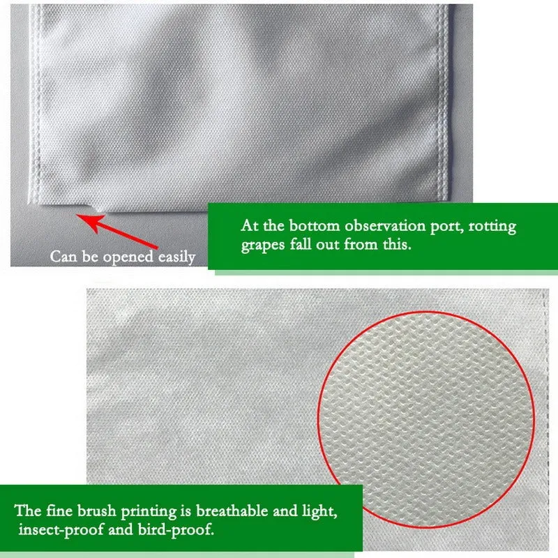 100PCS Net Bag for Garden Plant Fruit Protect Vegetable Pest Control