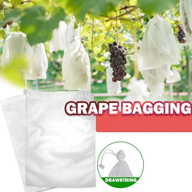 100PCS Net Bag for Garden Plant Fruit Protect Vegetable Pest Control