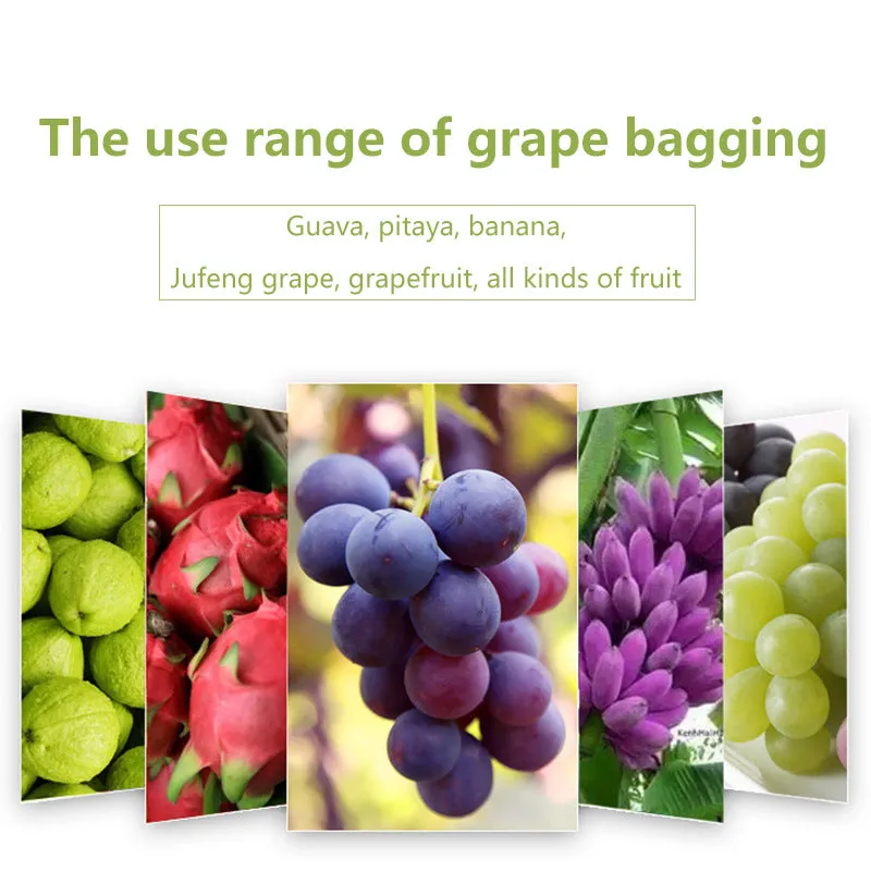 100PCS Net Bag for Garden Plant Fruit Protect Vegetable Pest Control