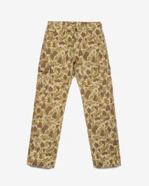 10oz Sateen Camouflage Cargo Pants - Duck Hunter