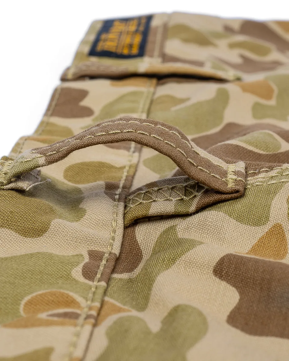 10oz Sateen Camouflage Cargo Pants - Duck Hunter
