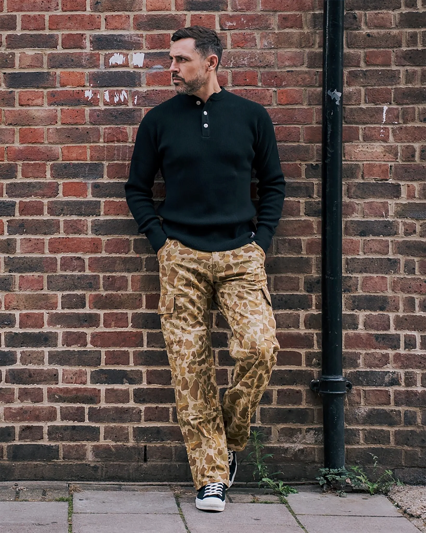 10oz Sateen Camouflage Cargo Pants - Duck Hunter