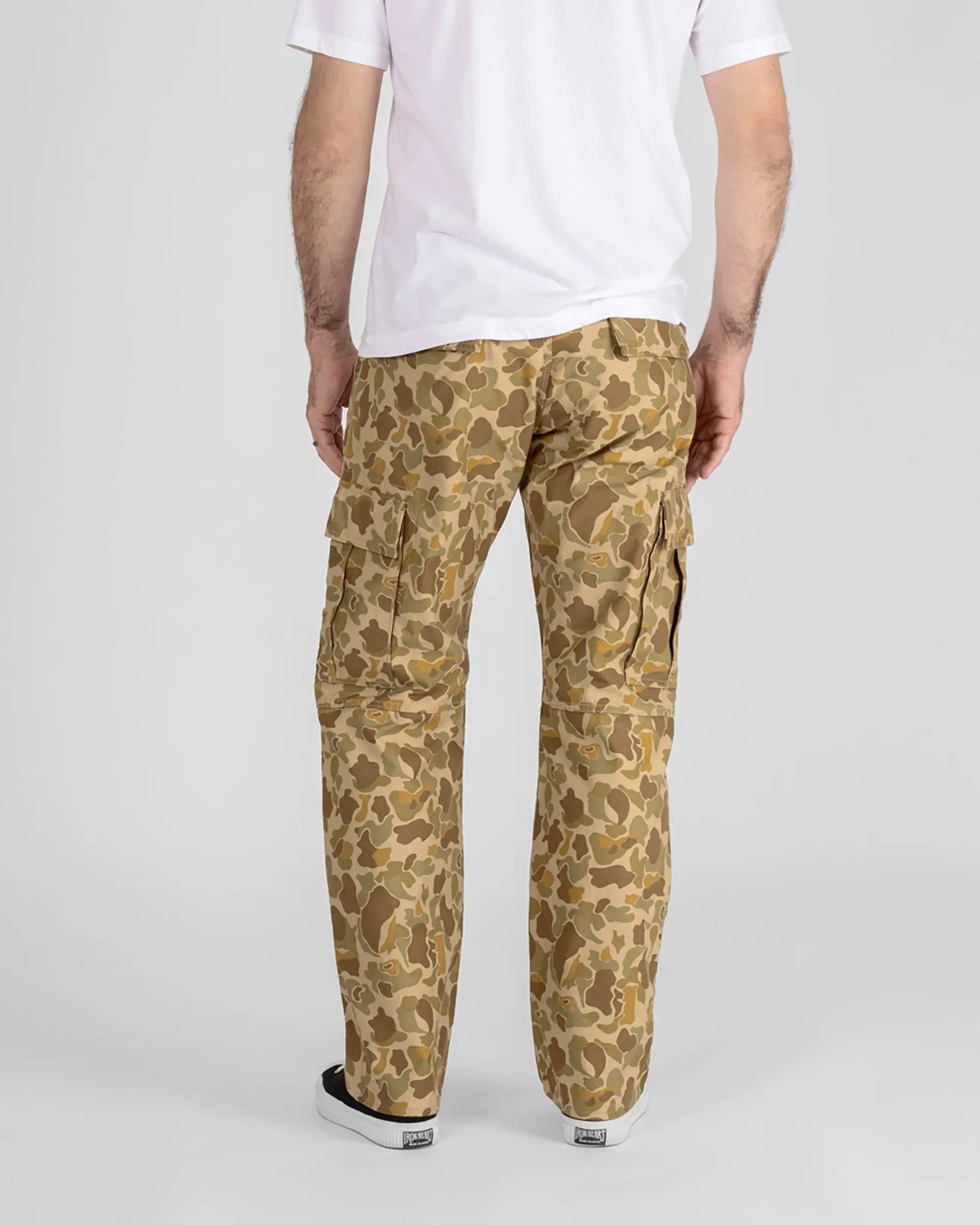 10oz Sateen Camouflage Cargo Pants - Duck Hunter