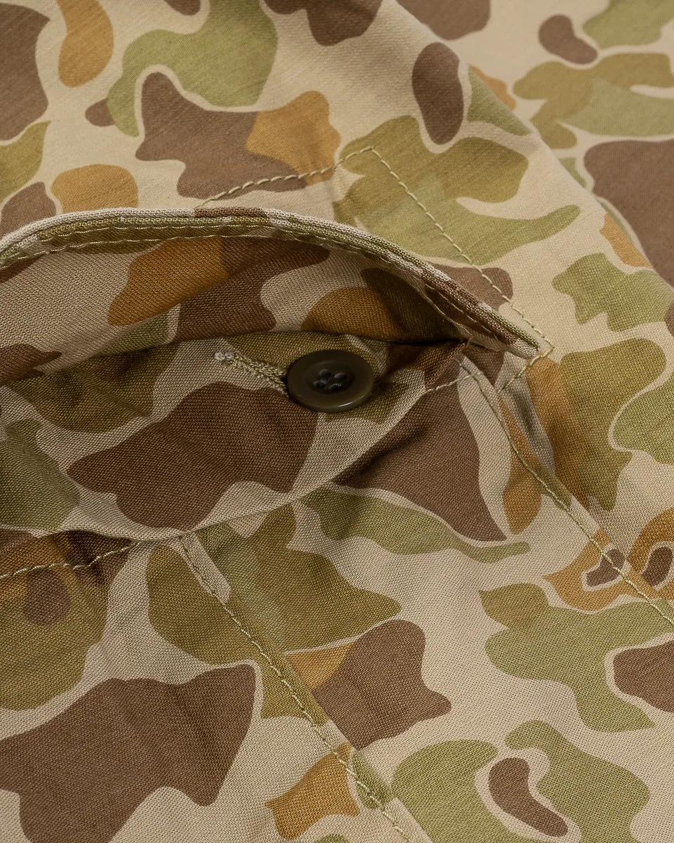 10oz Sateen Camouflage Cargo Pants - Duck Hunter