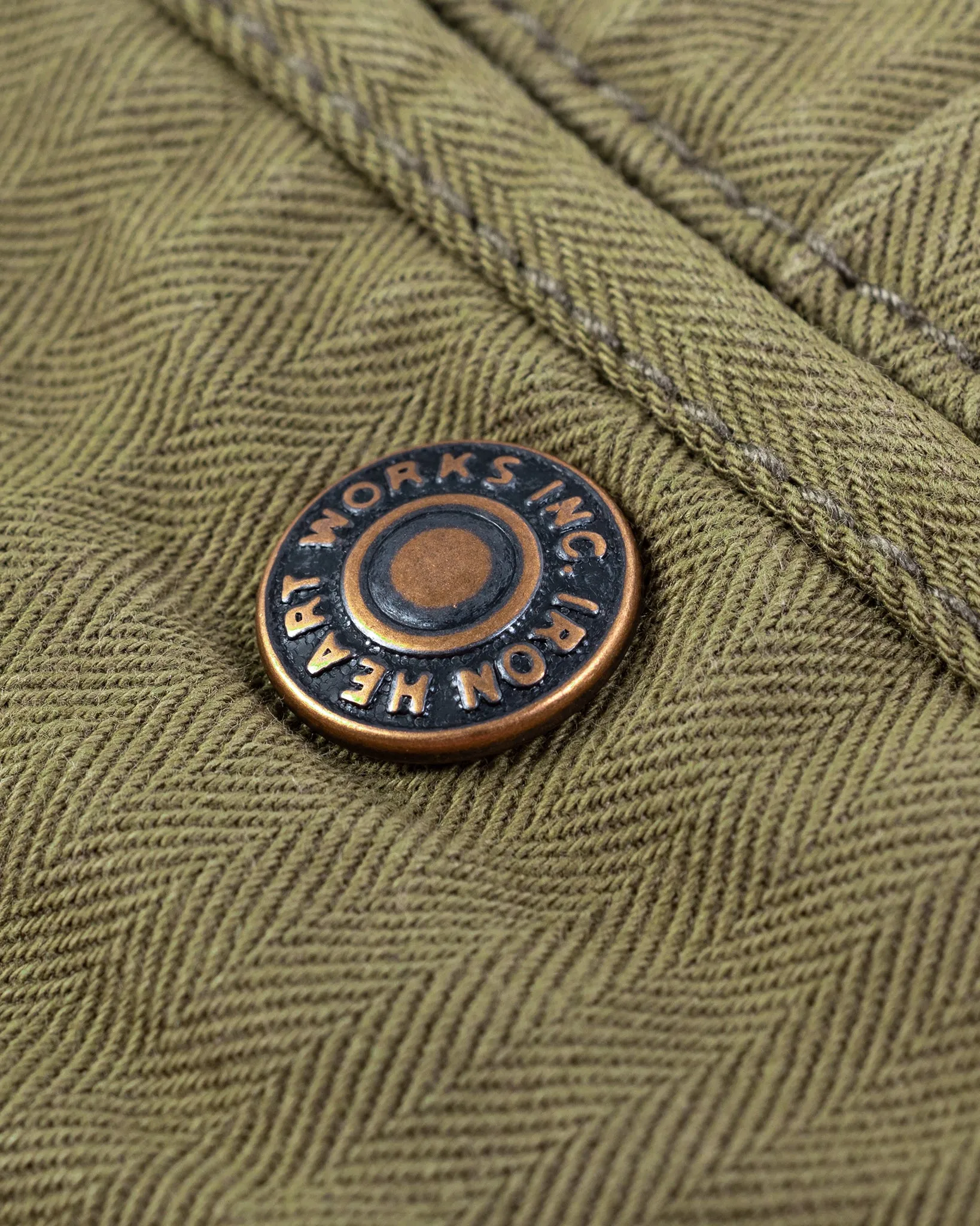 11oz Herringbone Work Pants - Khaki