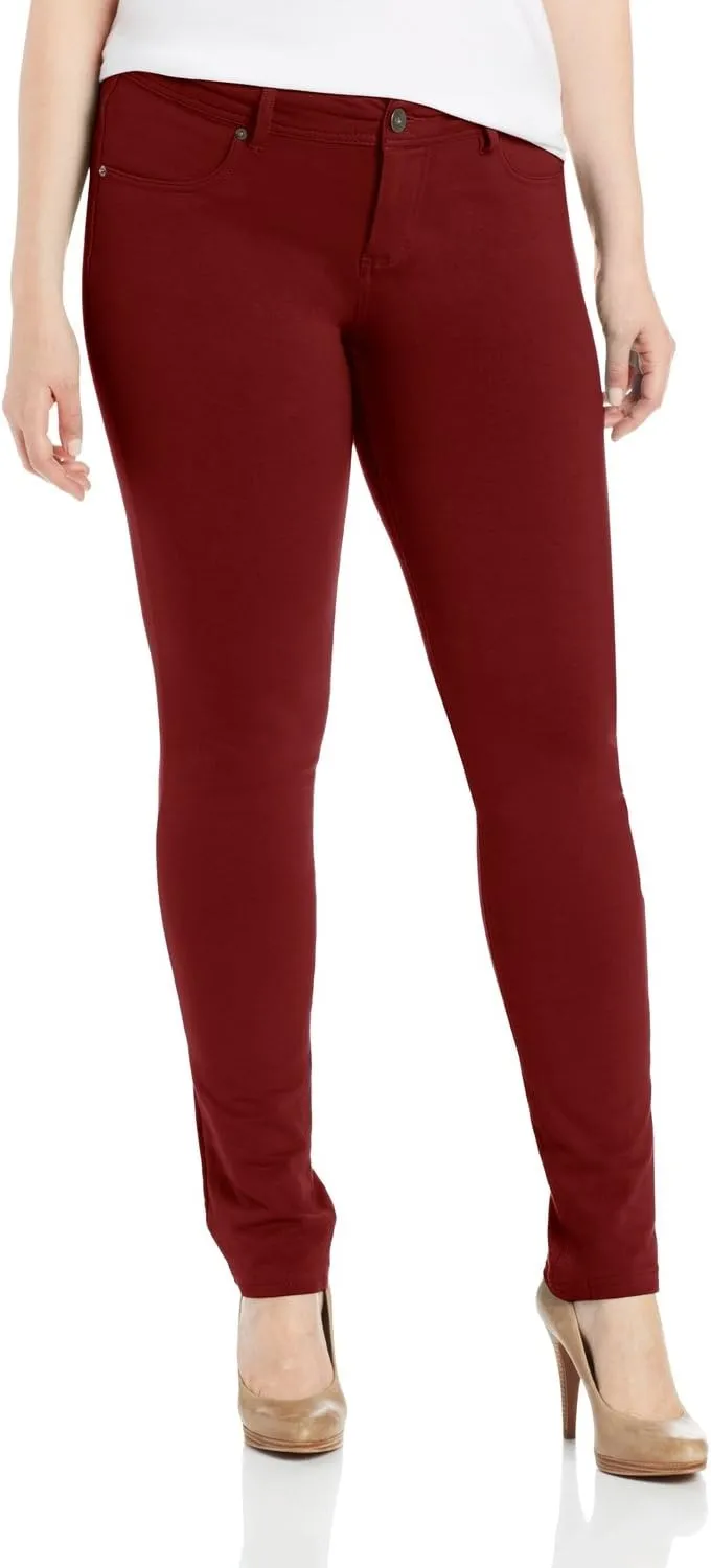 1826/926 Ponte Women's Butt Lift Plus Size Super Comfy Moleton Skinny Stretch Jeggings Legging Cotton Yoga Pants