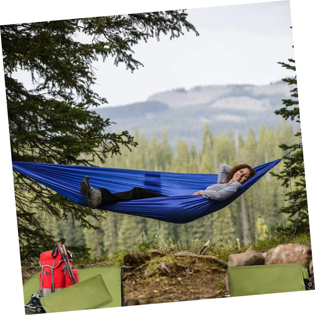 1pc Ground Mat Oxford Cloth Blanket for Camping Hiking Beach and Outdoor Activities Lightweight Portable Uv Army Green