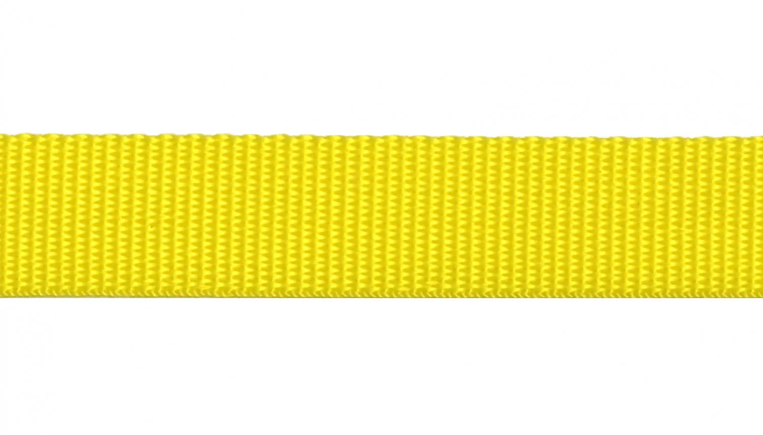 1" Polypropylene Webbing/Strapping- Bright YELLOW- sold per 3 yards