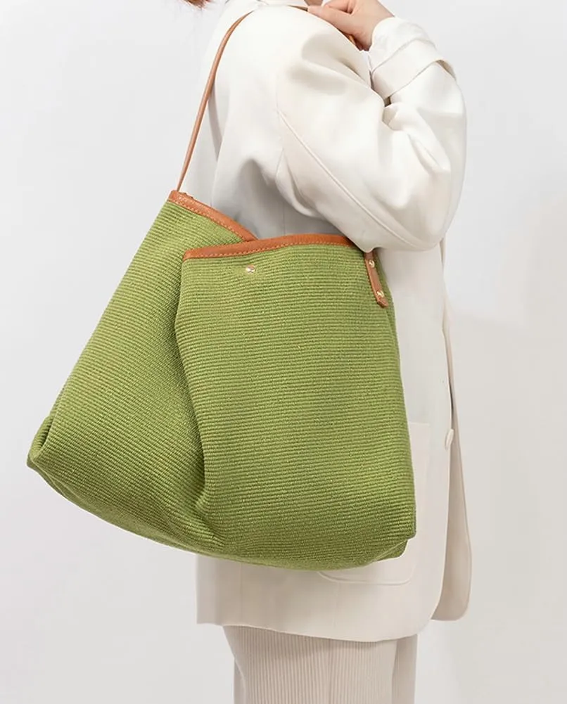2025 Beach Resort Tote Bag Women Large Stylish Shoulder Bag Summer Travel Work Daily Commute Versatile Practical