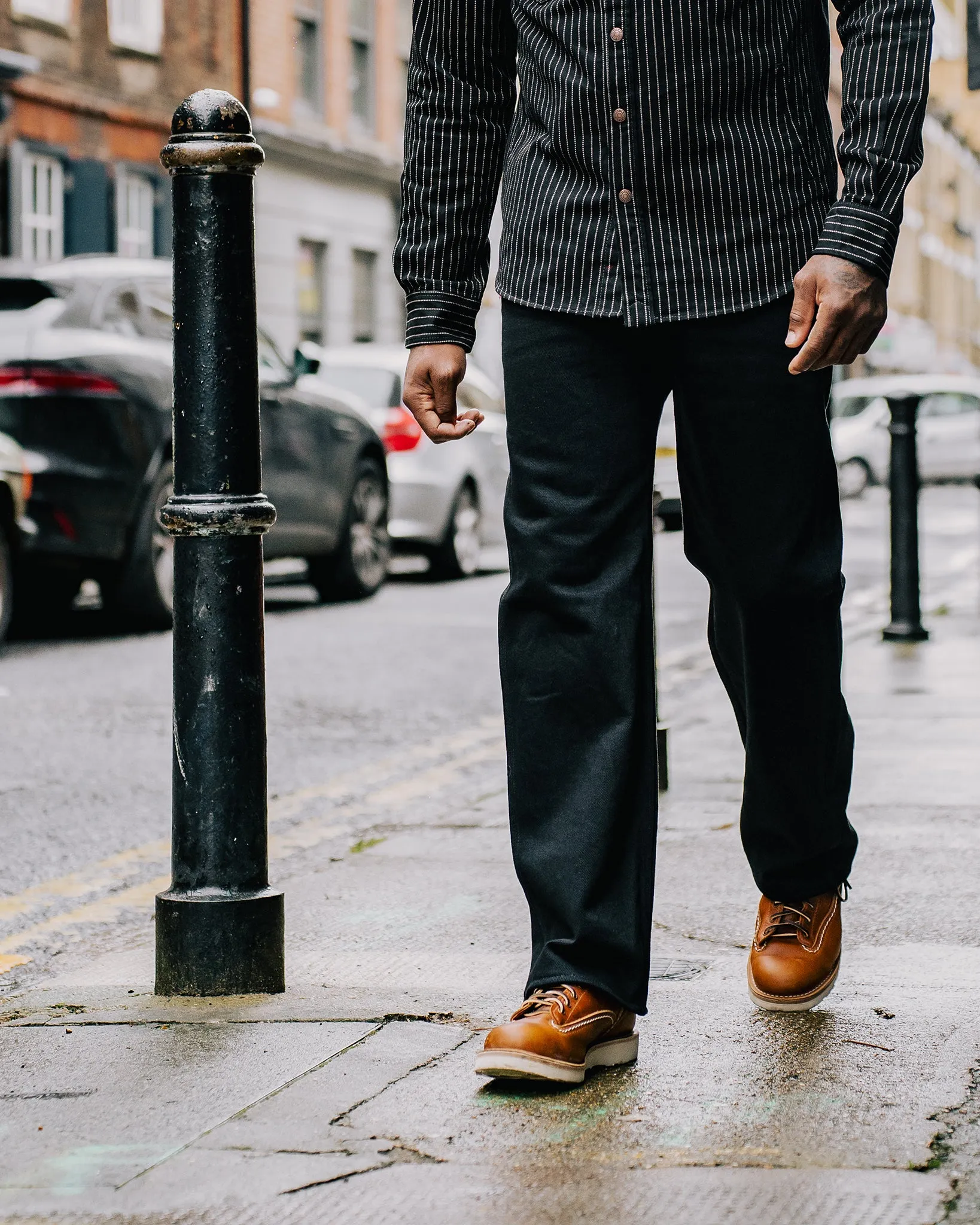 21oz Serge Work Pants - Black