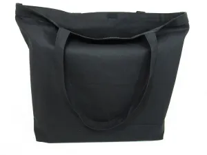 23" Extra Large Canvas Tote Bag w/Velcro Closure Beach Shopping