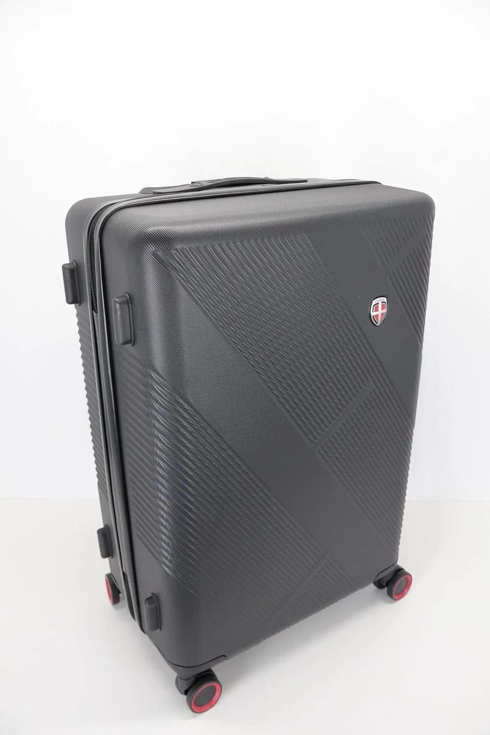 28 Inch Hard Shell ABS Luggage with TSA Lock & 4 Smooth Rolling Wheels, Premium Spacious Travel Suitcase for Business & Vacation (Black)​
