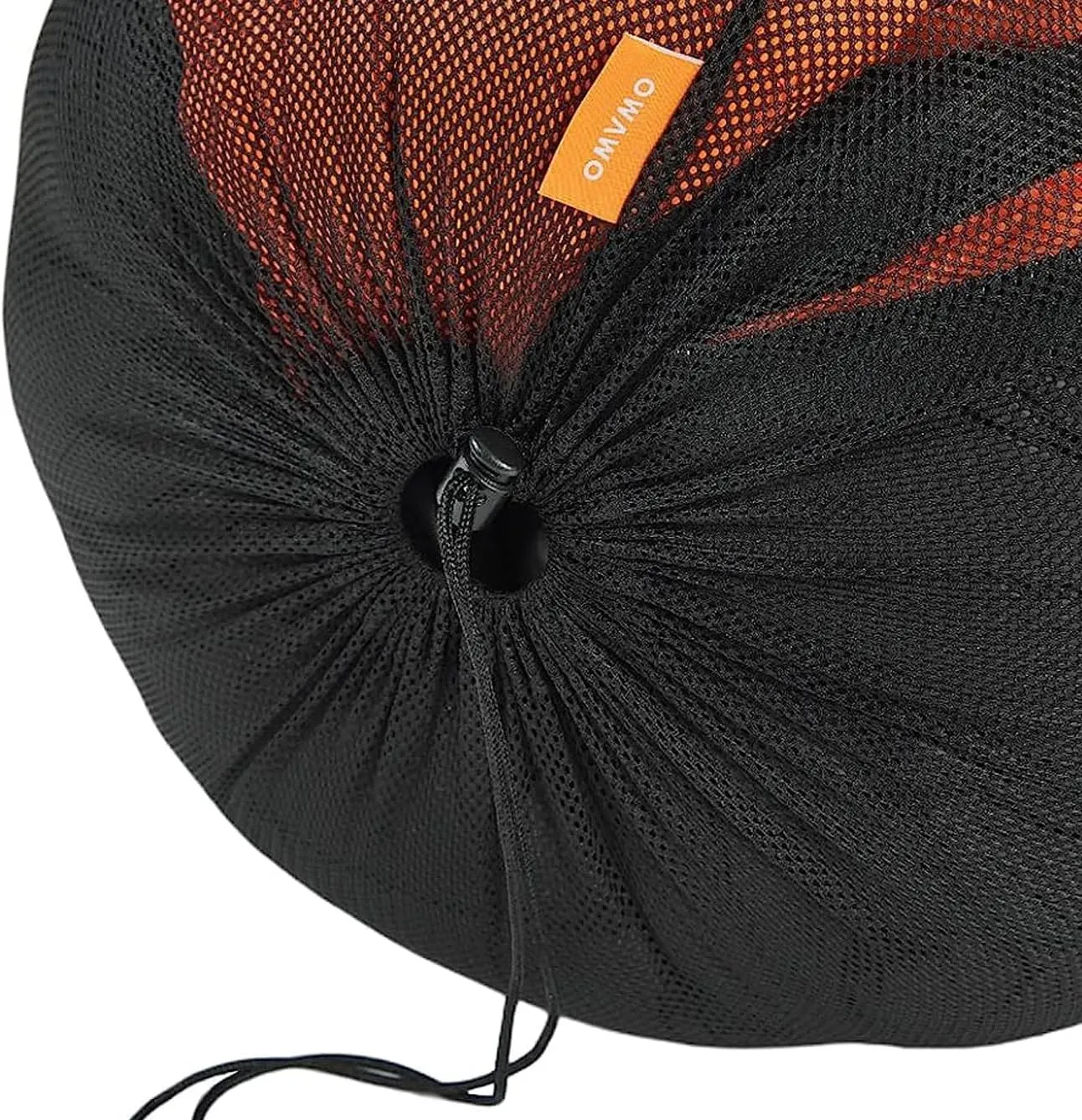 2Pcs 68L Mesh Sleeping Bag Storage Sack Stuff Sack Mesh Laundry Bag Drawstring Bag，Tear-Resistant Polyester Mesh,300D Oxford Bottom,Anti-Dirt and Water-Resistant.