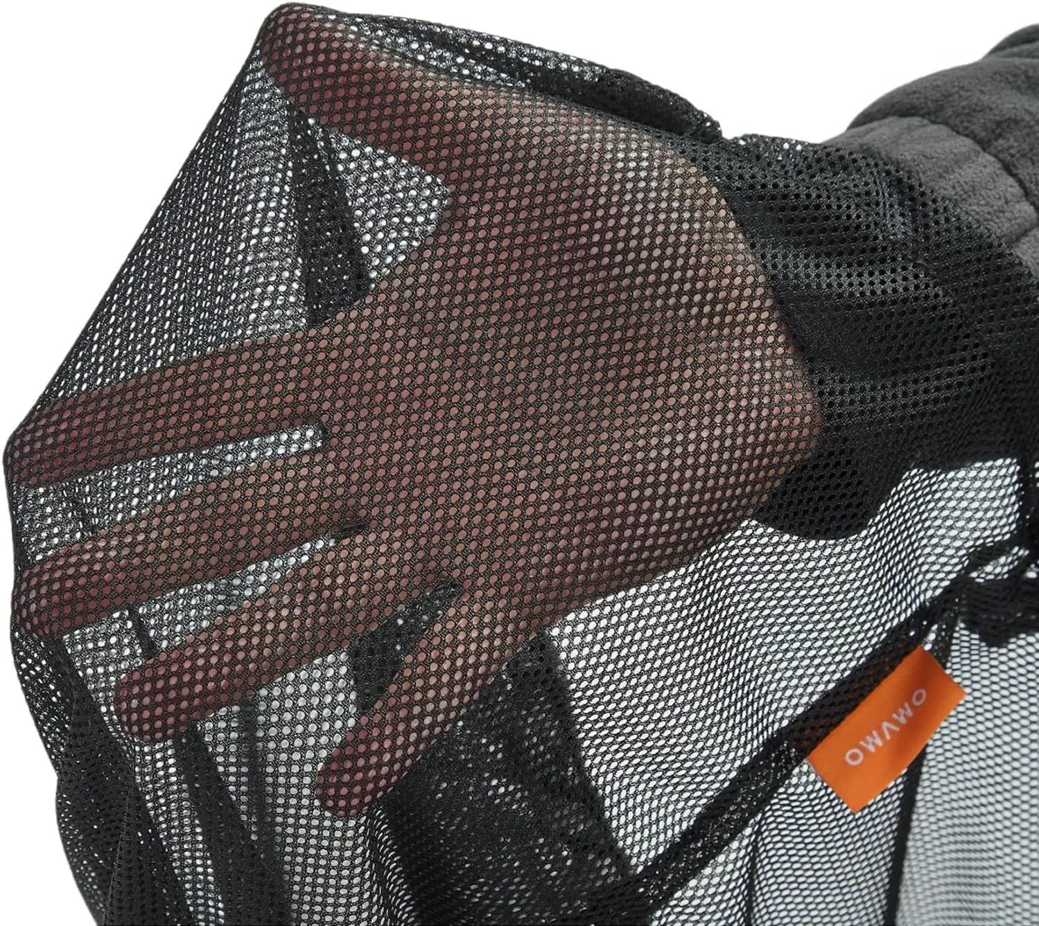 2Pcs 68L Mesh Sleeping Bag Storage Sack Stuff Sack Mesh Laundry Bag Drawstring Bag，Tear-Resistant Polyester Mesh,300D Oxford Bottom,Anti-Dirt and Water-Resistant.