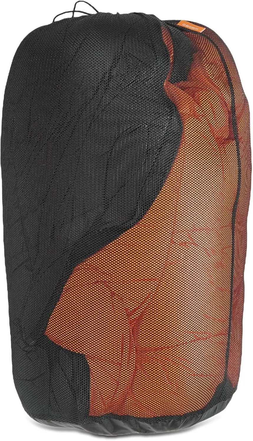 2Pcs 68L Mesh Sleeping Bag Storage Sack Stuff Sack Mesh Laundry Bag Drawstring Bag，Tear-Resistant Polyester Mesh,300D Oxford Bottom,Anti-Dirt and Water-Resistant.