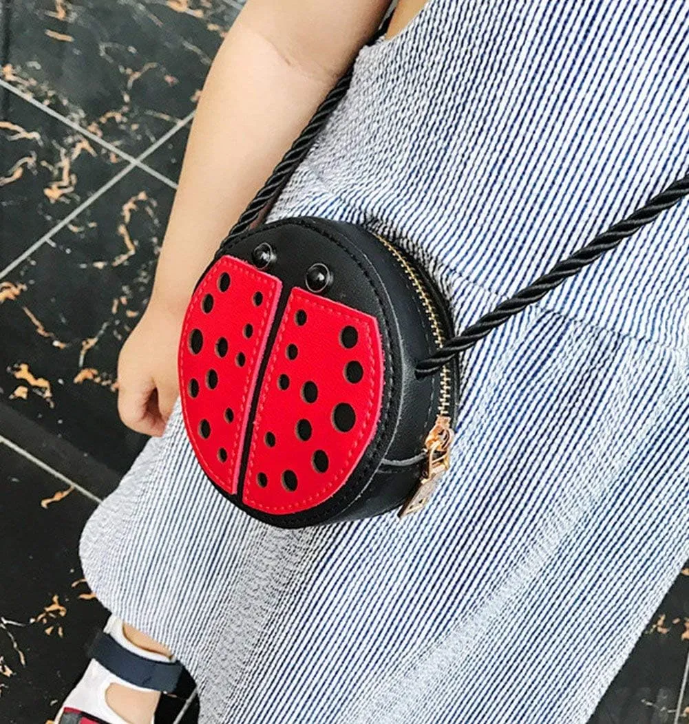 3D Toddler Cute Shoulder Bag Girls Bee Purse Kids Mini Satchel Crossbody Bag Candy Wallet Pouch