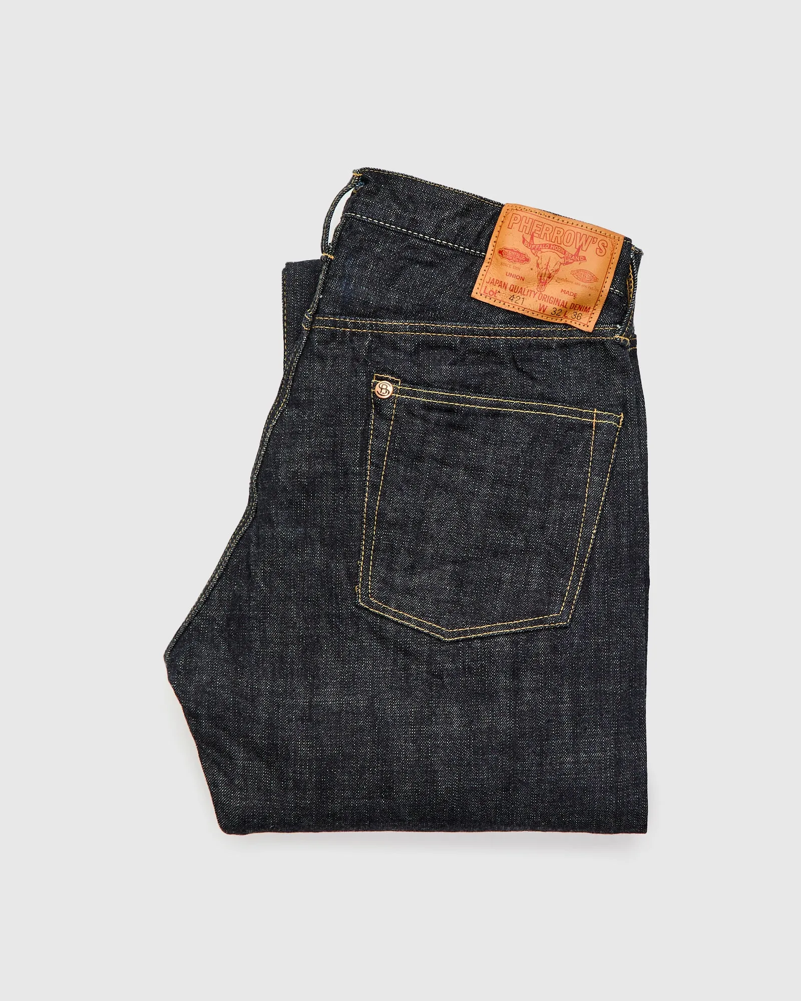 421SW 13.5oz Selvedge Denim - Classic Straight Fit