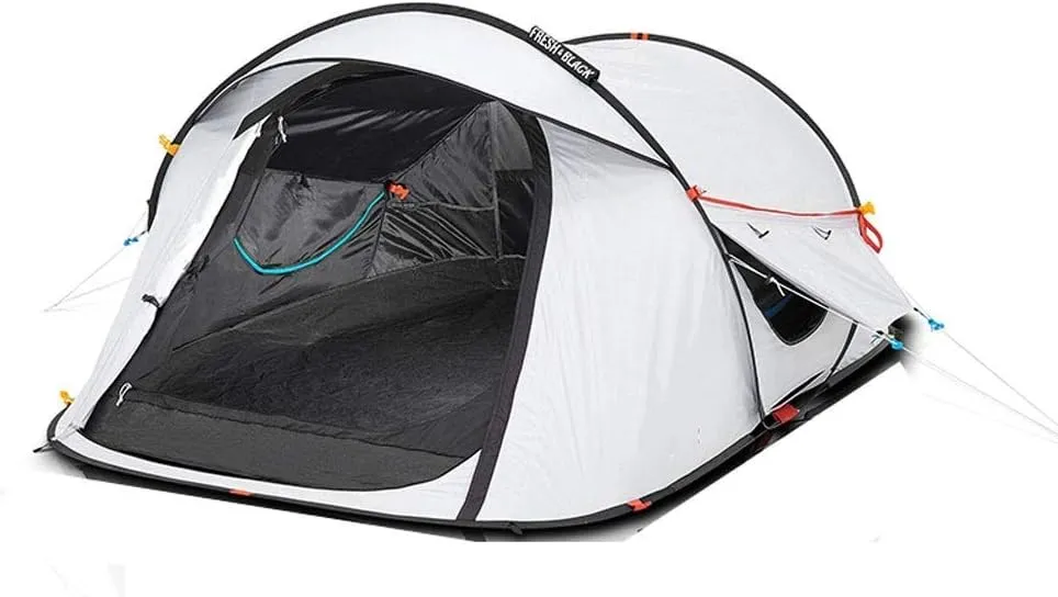 5-8 Person Family Tent, Hexagonal Automatic Tent, Ventilated and Anti-Mosquito, Easy to Carry, Used for Outdoor Camping of Family and Friends