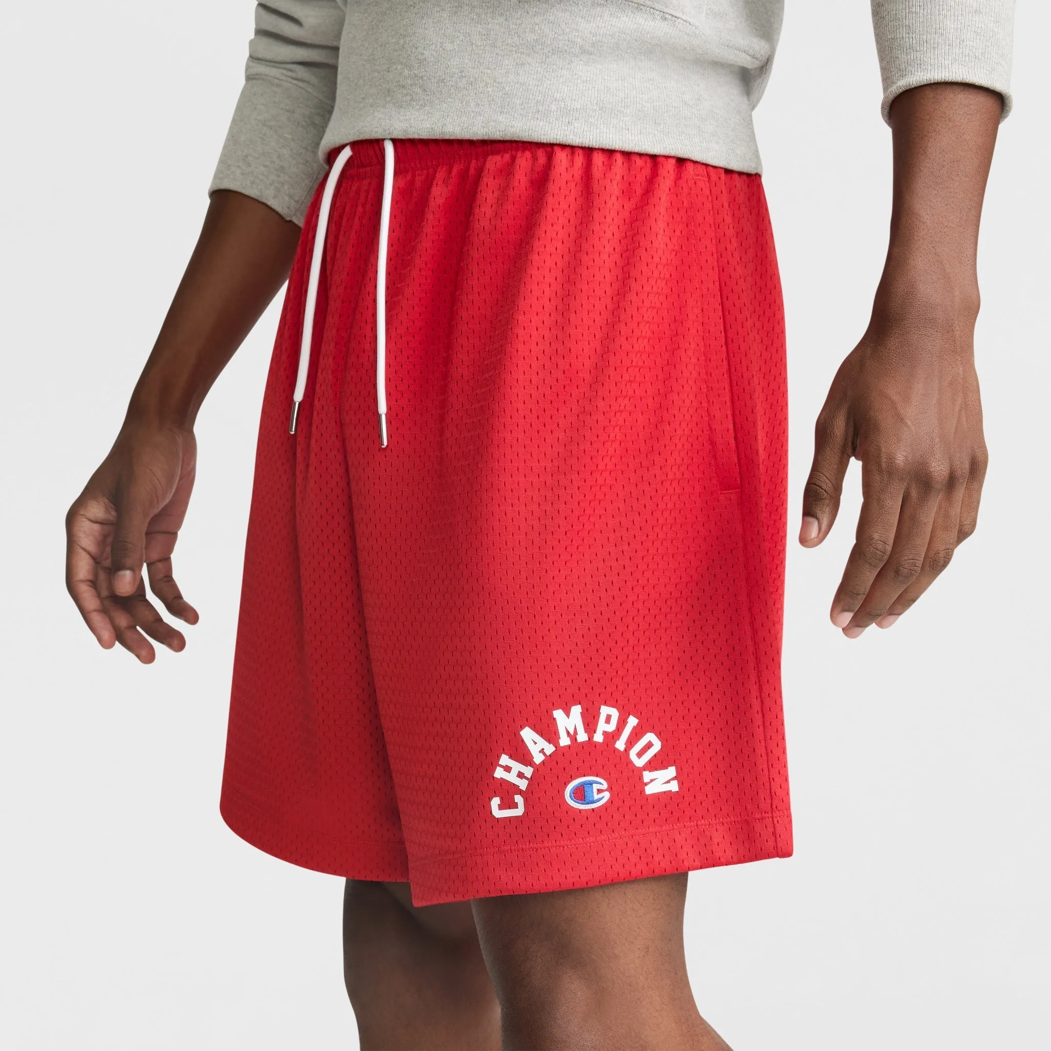 7" Yearbook Mesh Short, Arch Logo