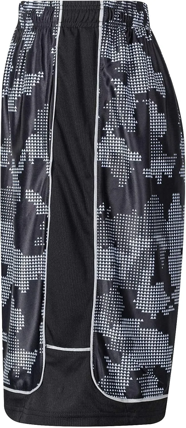 Abovewater Men's Basketball Shorts Quick-Dry Running & Gym Shorts with Drawstring & Pockets