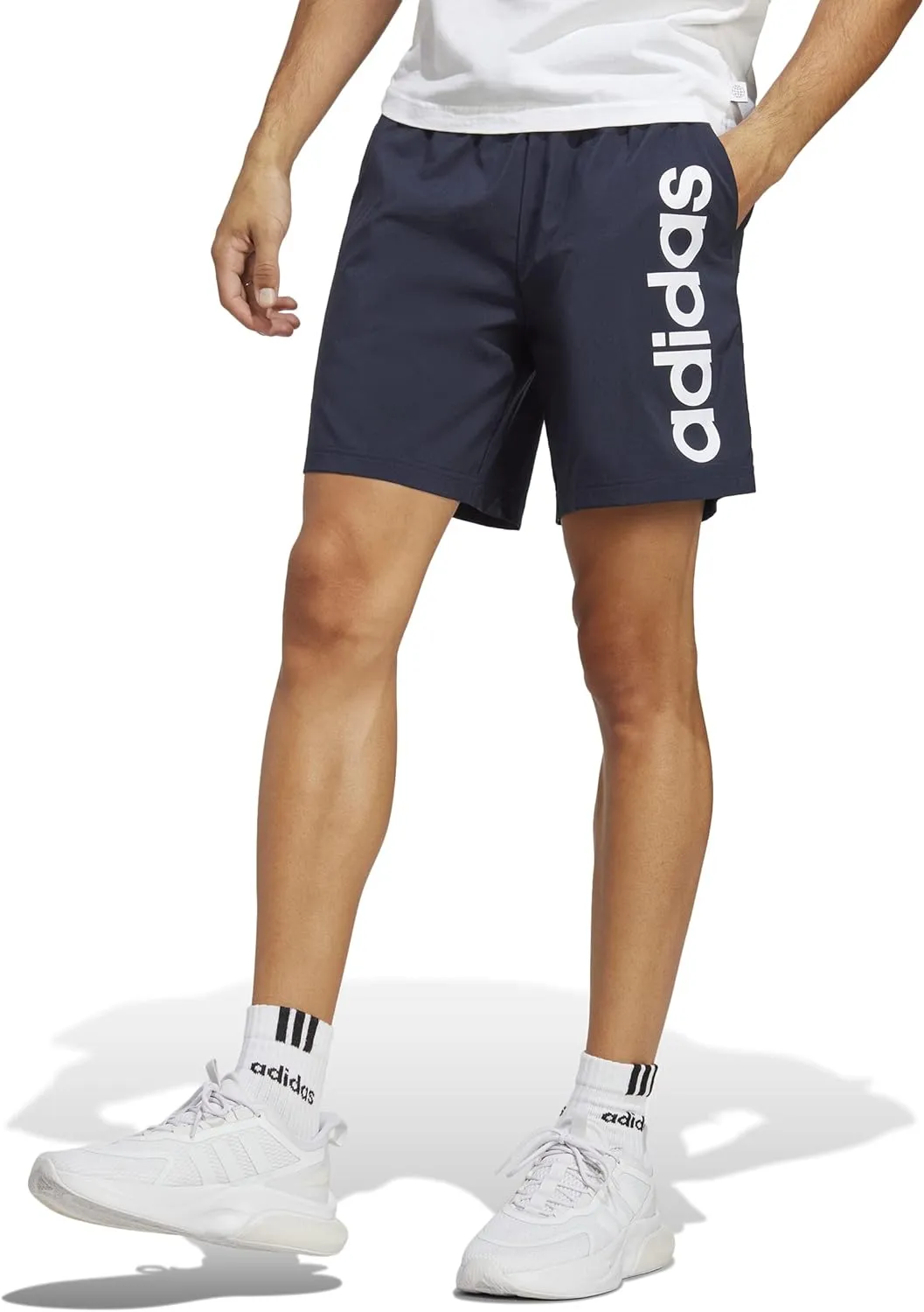 adidas Aeroready Essentials Chelsea Linear Logo Shorts (1/2) - Shorts - Men's