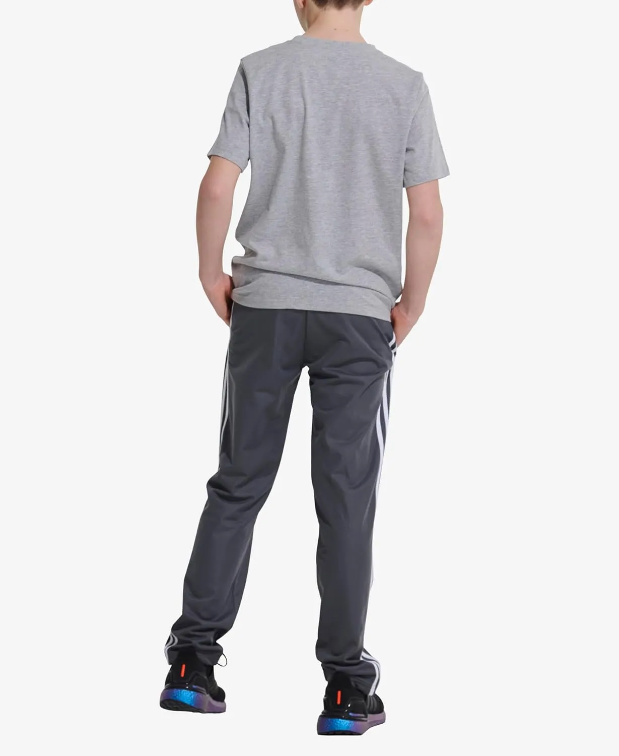 adidas Boys' Iconic Tricot Athletic Pants