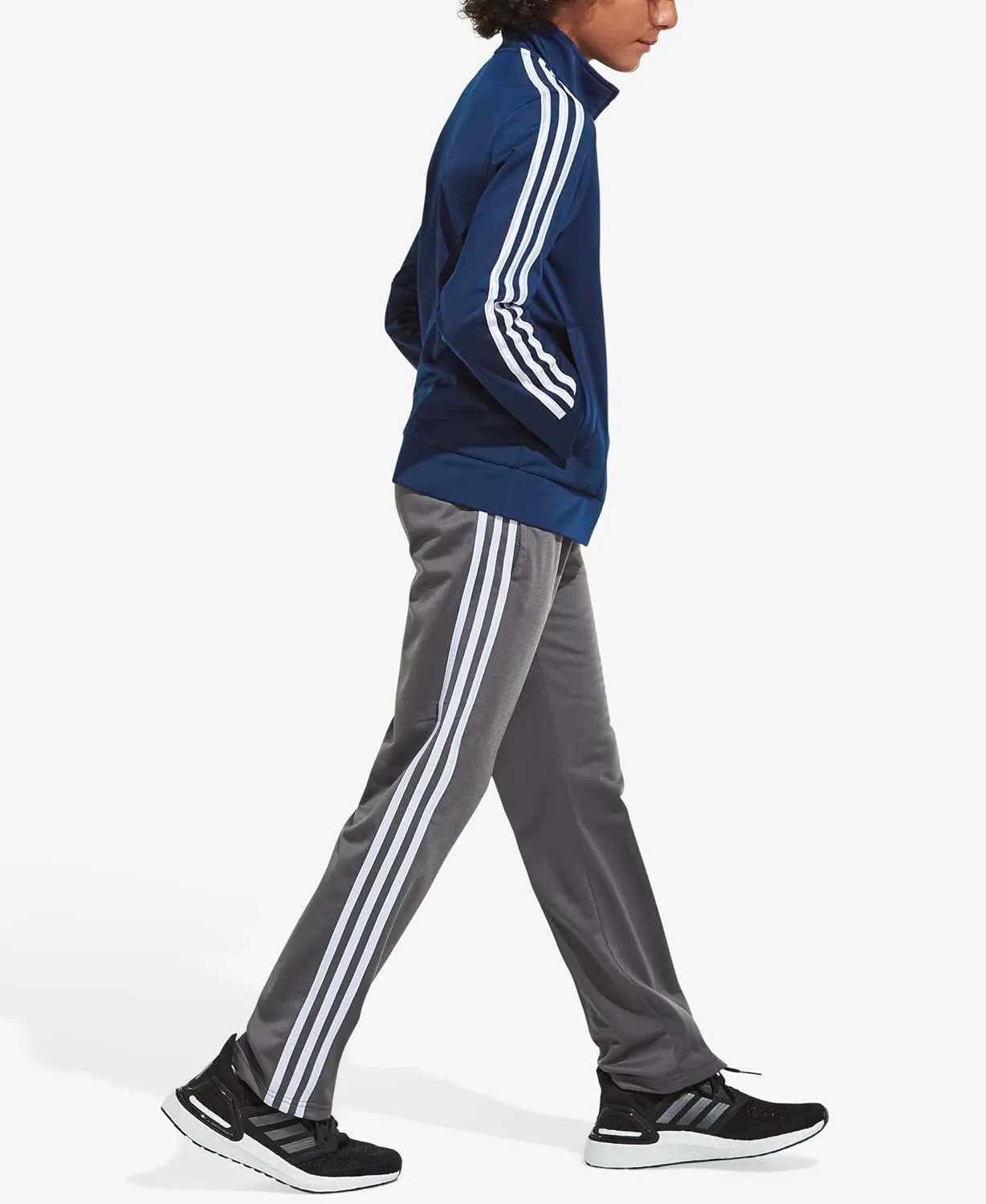 adidas Boys' Iconic Tricot Athletic Pants