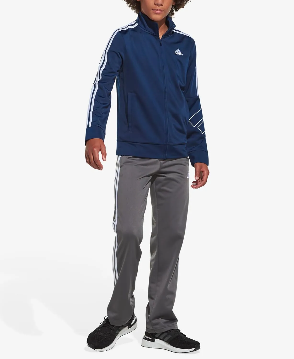 adidas Boys' Iconic Tricot Athletic Pants