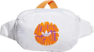 adidas Originals Sport Waist Pack/Travel and Festival Bag, White/Bright Orange/Lucky Pink, One Size