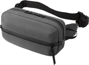 Adjustable Sling Bag for Men Women with Anti-theft Zipper,Multipurpose Crossbody Bags Chest Waist Belt,Water Resistant Fanny Pack Shoulder Hip Pack for Travel,Cycling,Work, Sport,Grey