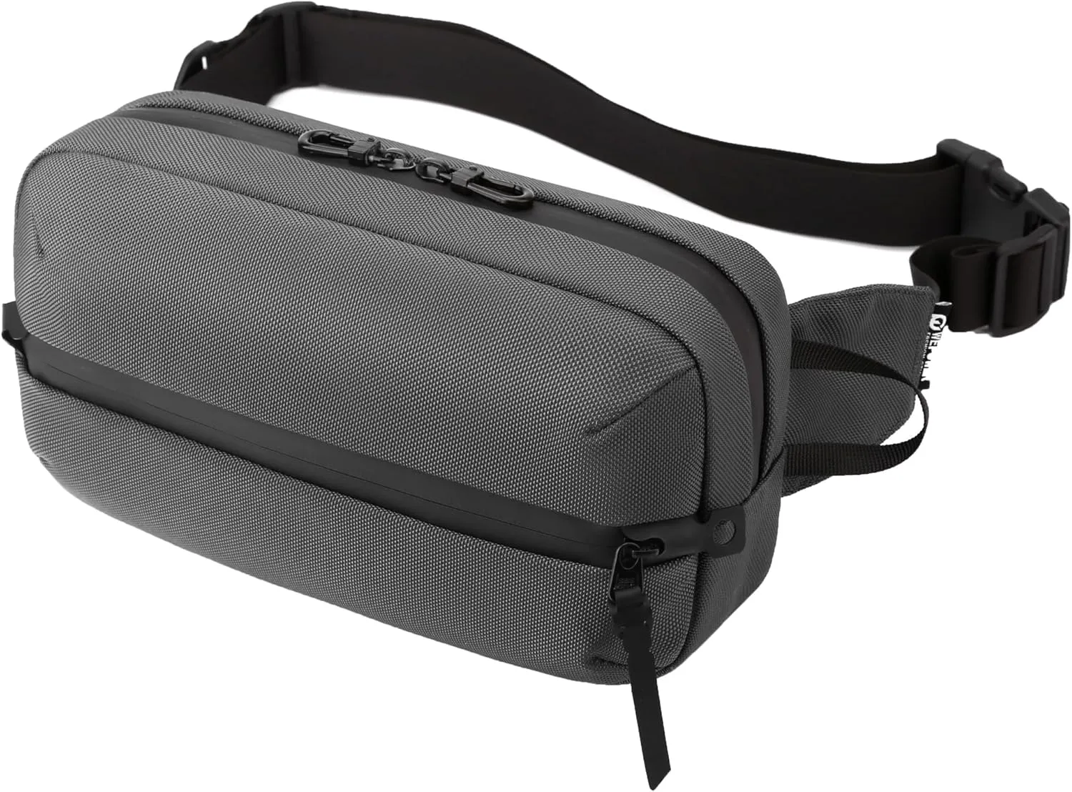 Adjustable Sling Bag for Men Women with Anti-theft Zipper,Multipurpose Crossbody Bags Chest Waist Belt,Water Resistant Fanny Pack Shoulder Hip Pack for Travel,Cycling,Work, Sport,Grey