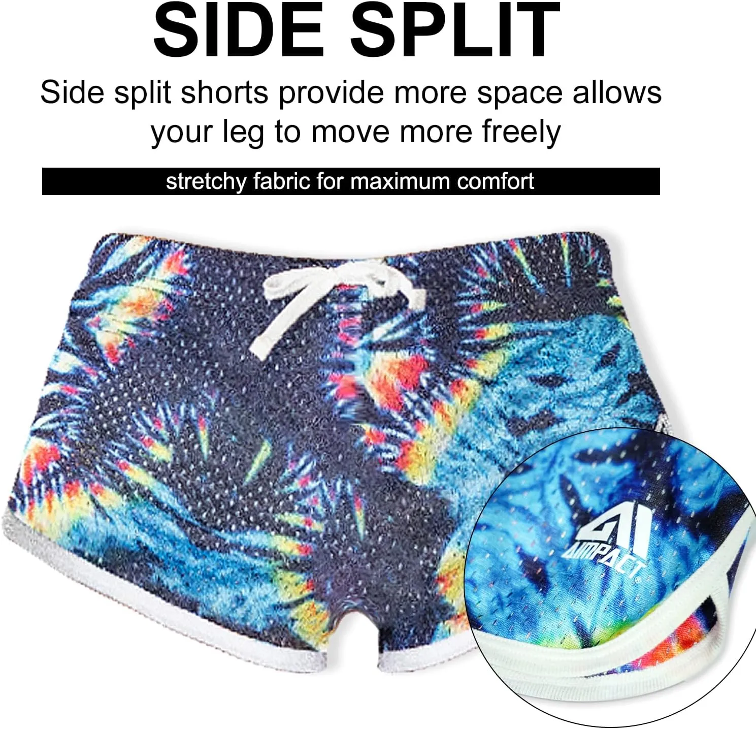 AIMPACT Mens Running Shorts Breathing Workout Gym Booty Short Shorts Sexy