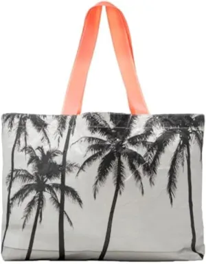 ALOHA Collection Holo Holo Tote Bag - Splash-Proof Bag - Reversible Tote for Beach & Travel - Easy to Clean (23" x 13.5")