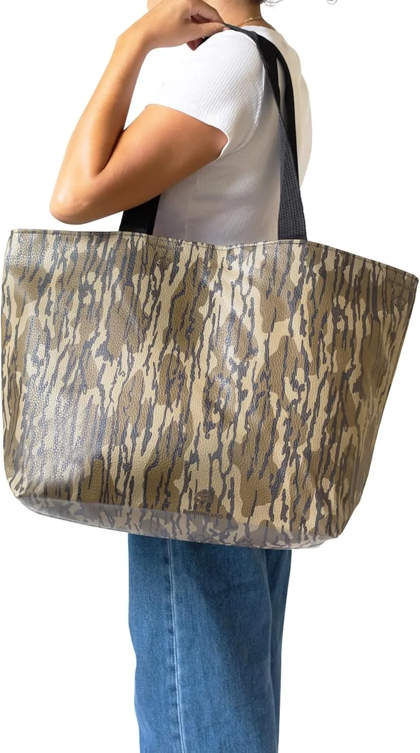 Alux Tote Bag for Women - Waterproof, Sturdy & Spacious Bag for Beach, Work, Gym, Travel - Eco-Friendly & Easy to Clean