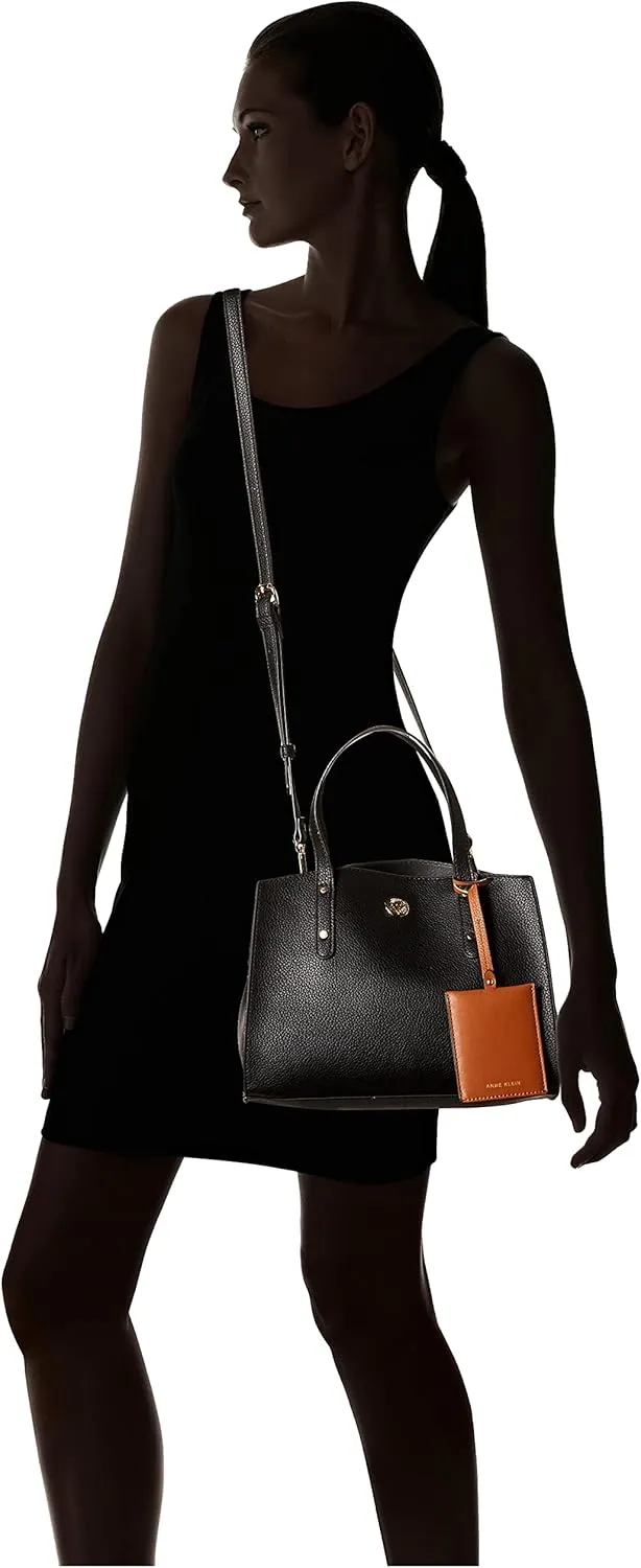 Anne Klein Triple Compartment Satchel