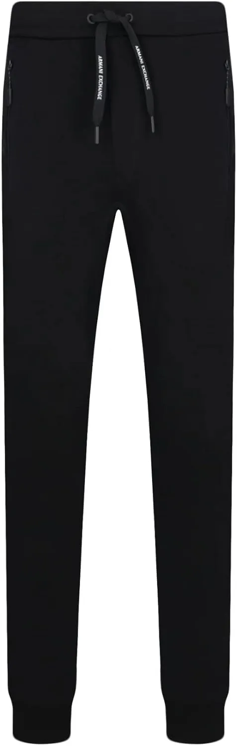 Armani Exchange Men's Drawstring Jogger with Zip Pockets