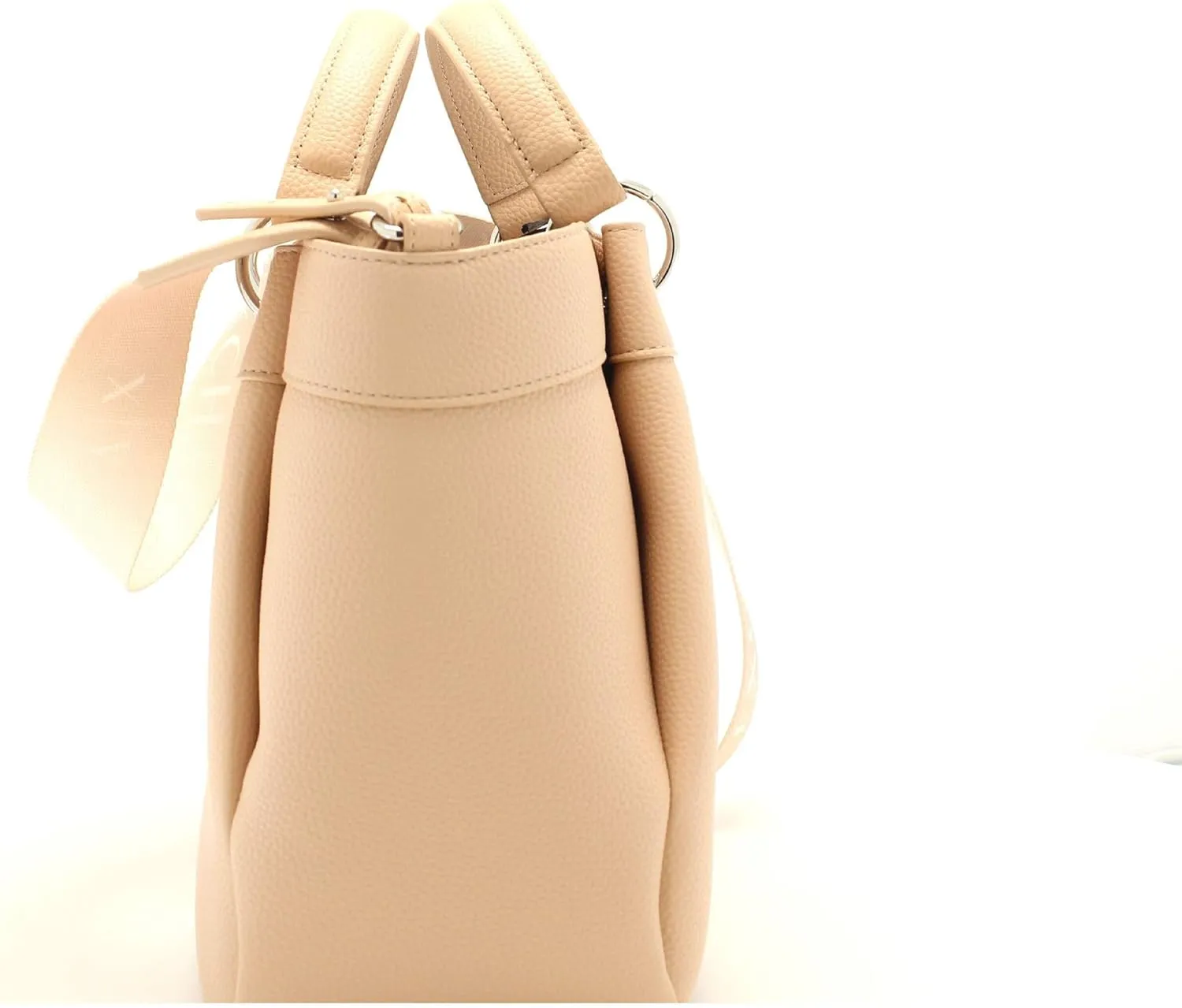 Armani Exchange Wave Large Tote with Webb Strap