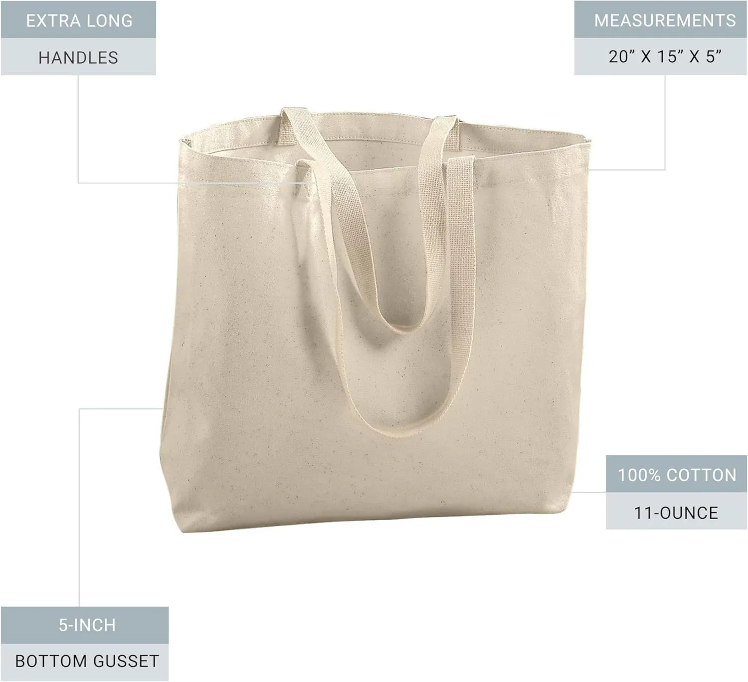 Augusta Sportswear Jumbo Tote Bag