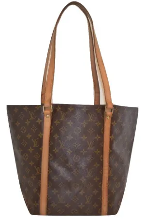Authentic Louis Vuitton Monogram Sac Shopping Large Shoulder Bag (GUC) "Rare-Discontinued" (SALE - 73% OFF)