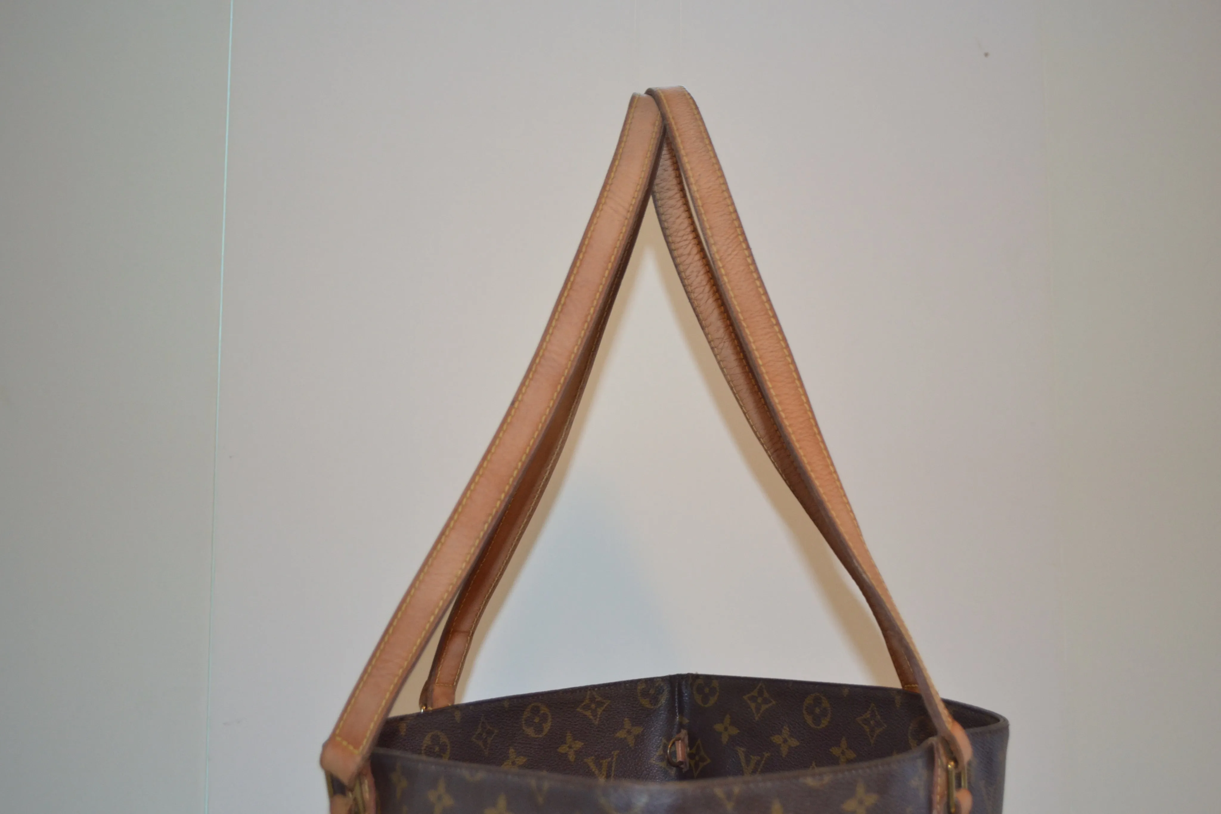 Authentic Louis Vuitton Monogram Sac Shopping Large Shoulder Bag (GUC) "Rare-Discontinued" (SALE - 73% OFF)
