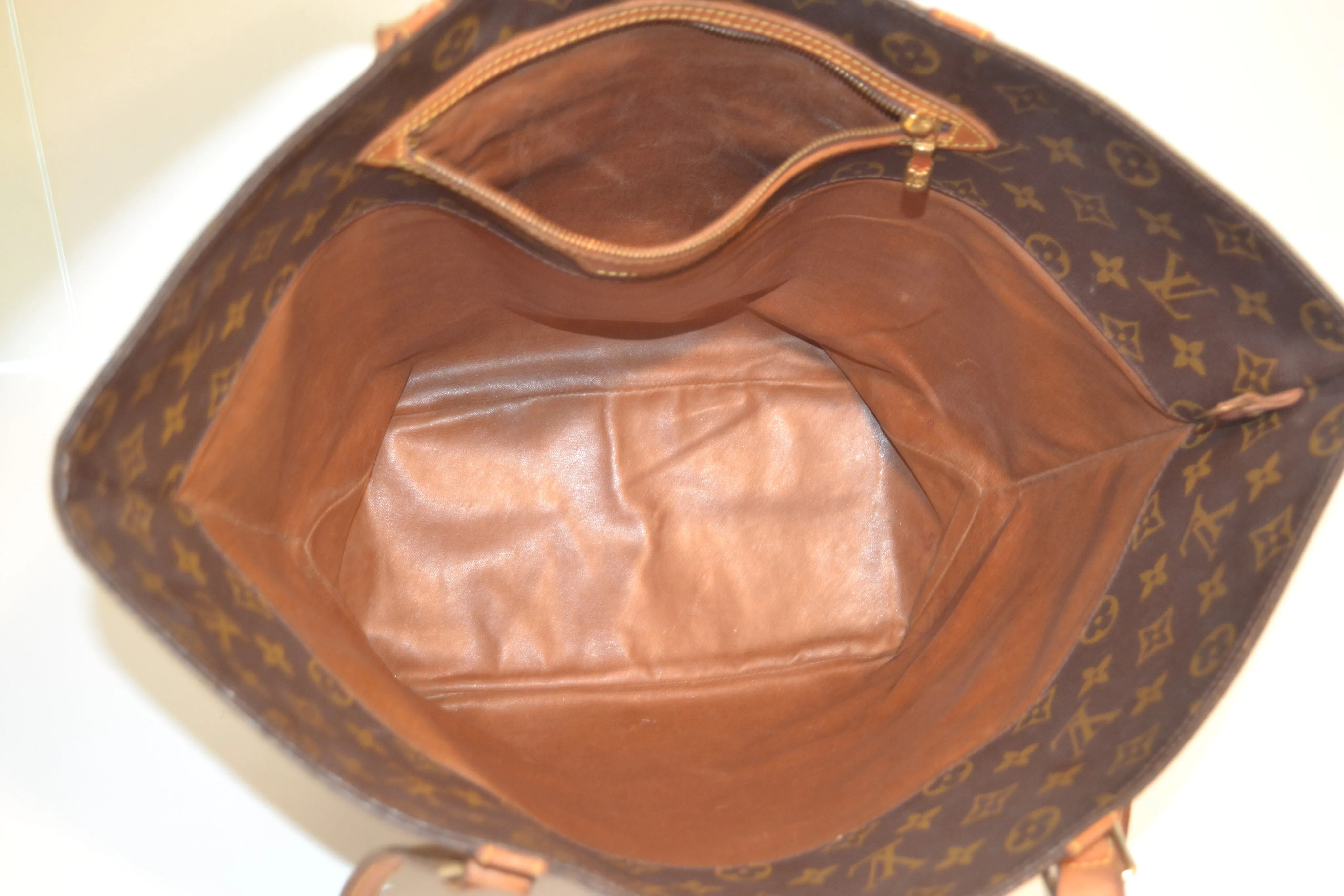 Authentic Louis Vuitton Monogram Sac Shopping Large Shoulder Bag (GUC) "Rare-Discontinued" (SALE - 73% OFF)