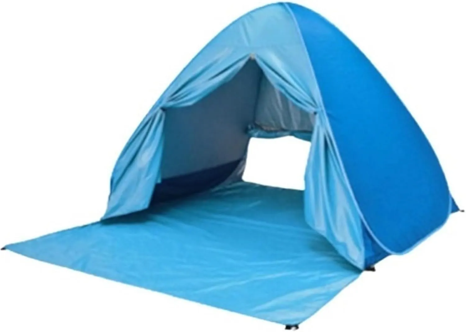 Automatic Instant Pop-Up Tent – Portable Waterproof Beach Tent for Outdoor Camping & Fishing – 150x165x110 cm, Blue