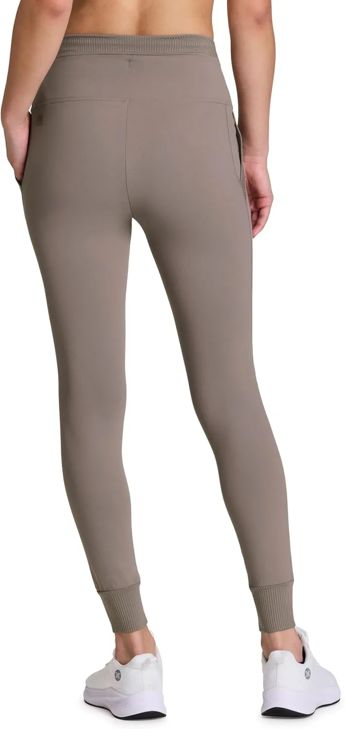 Avalanche Women's Drawstring Waist Gym Hiking Legging Fitted Jogger with Pockets