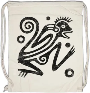 Aztec Ape Drawstring Bag Gym Sack