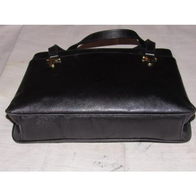 Bag Textured Gucci Patent Shoulder Coated Satisfaction guaranteed Leather Instant Vintage Black