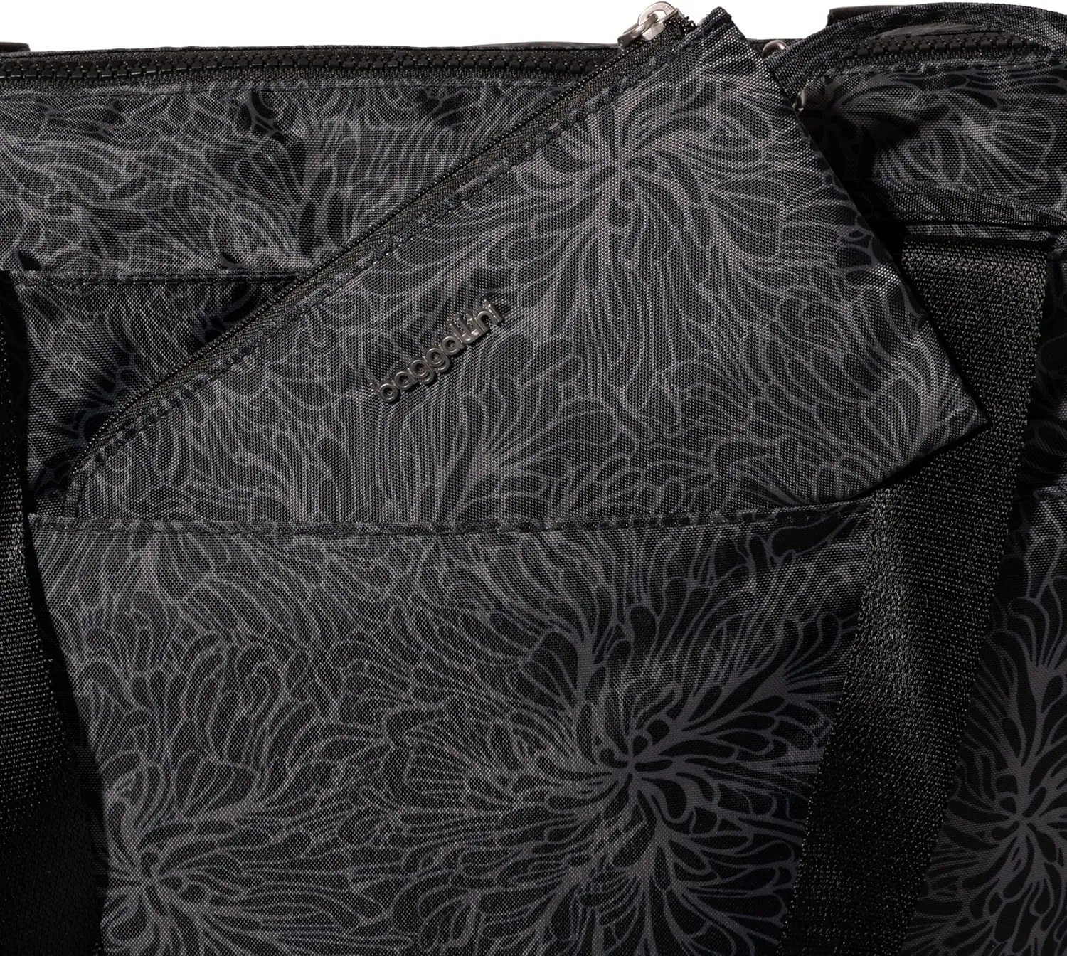 Baggallini Carryall Laptop Tote-Medium 12x19 Inch Travel Crossbody Shoulder Bag